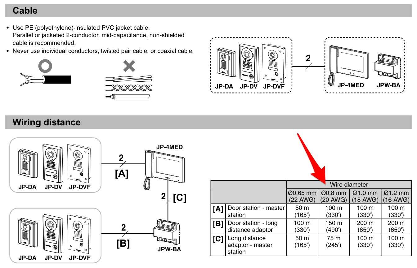 aiphone wiring diagram