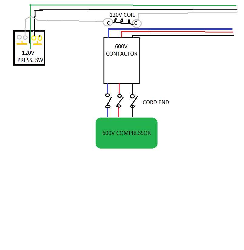 air compressor wiring diagram