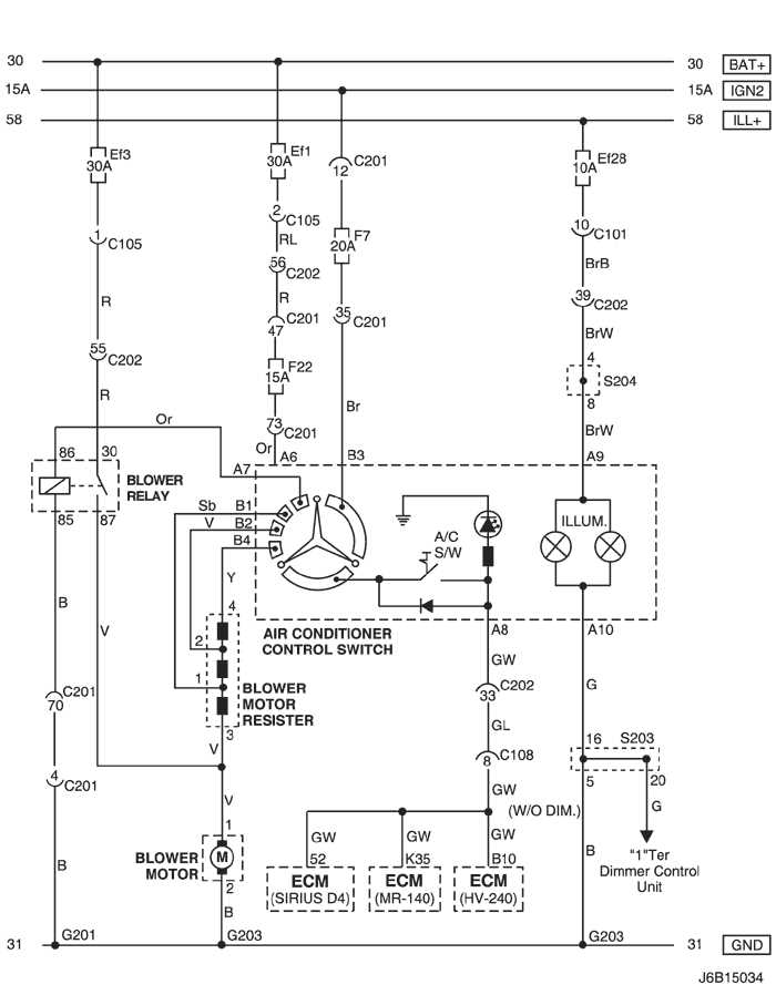 air conditioner motor wiring diagram