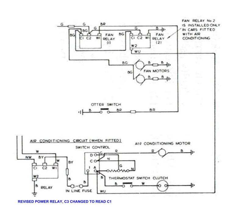 air conditioner motor wiring diagram