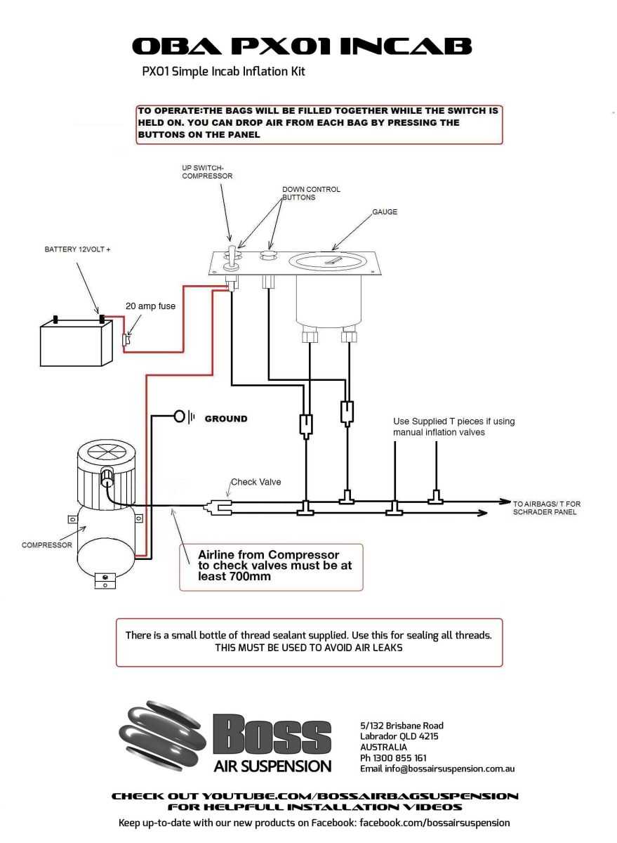 airbag suspension wiring diagram