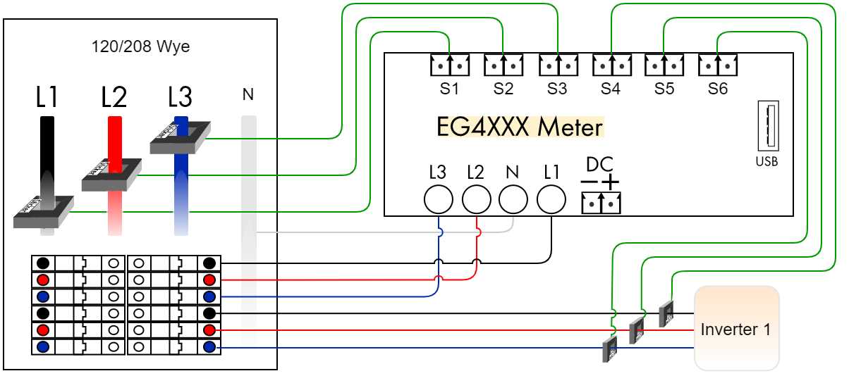 208v wiring diagram