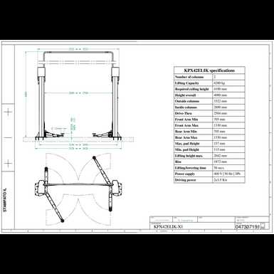 2 post lift wiring diagram