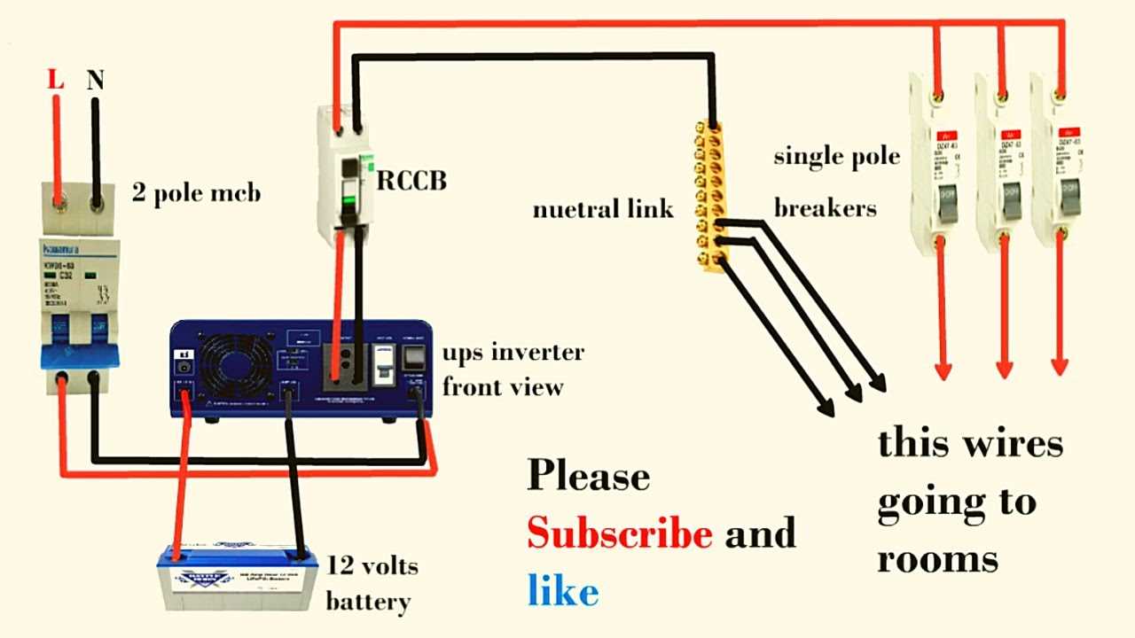 ups system wiring diagram