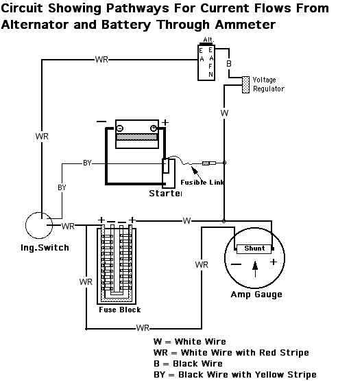 amp gauge wiring diagram