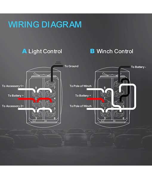 7 pin winch switch wiring diagram