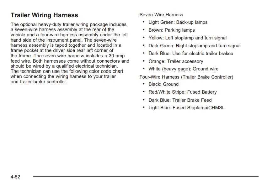 chevy trailer wiring diagram