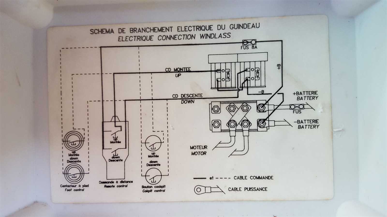 lewmar dual direction contactor wiring diagram