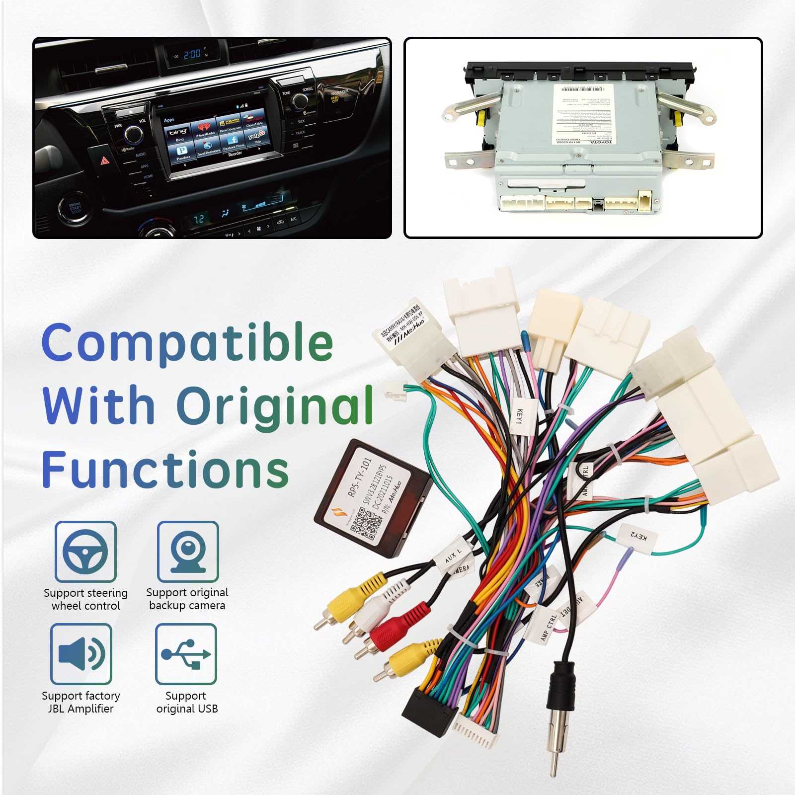 toyota corolla radio wiring diagram