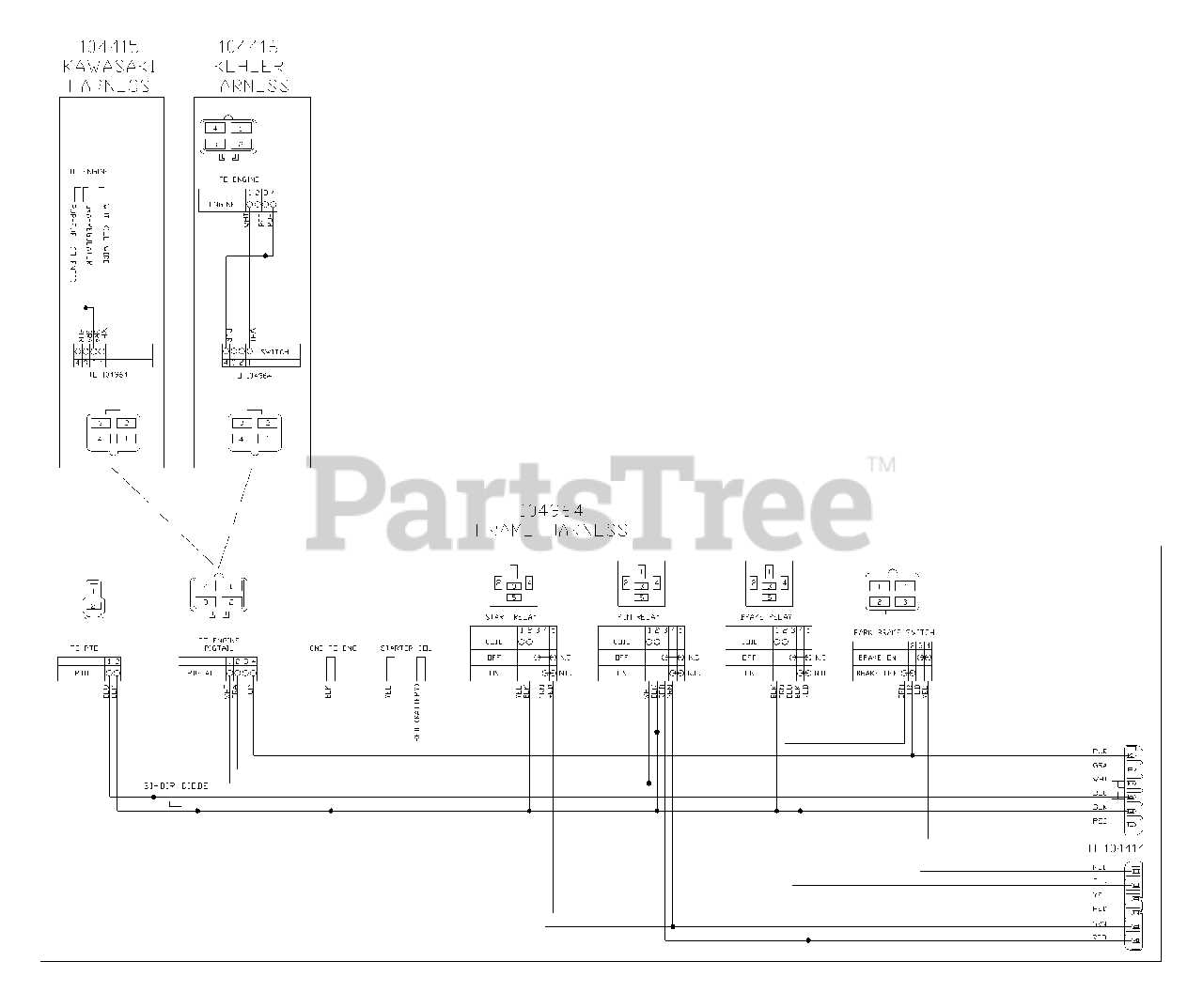 husqvarna z248f wiring diagram