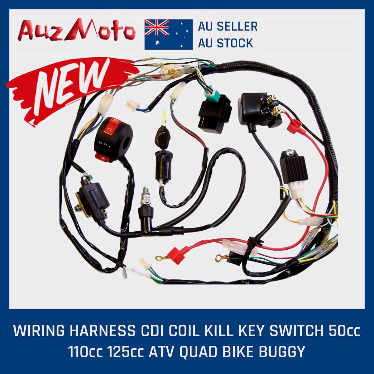 atv 110cc wiring diagram