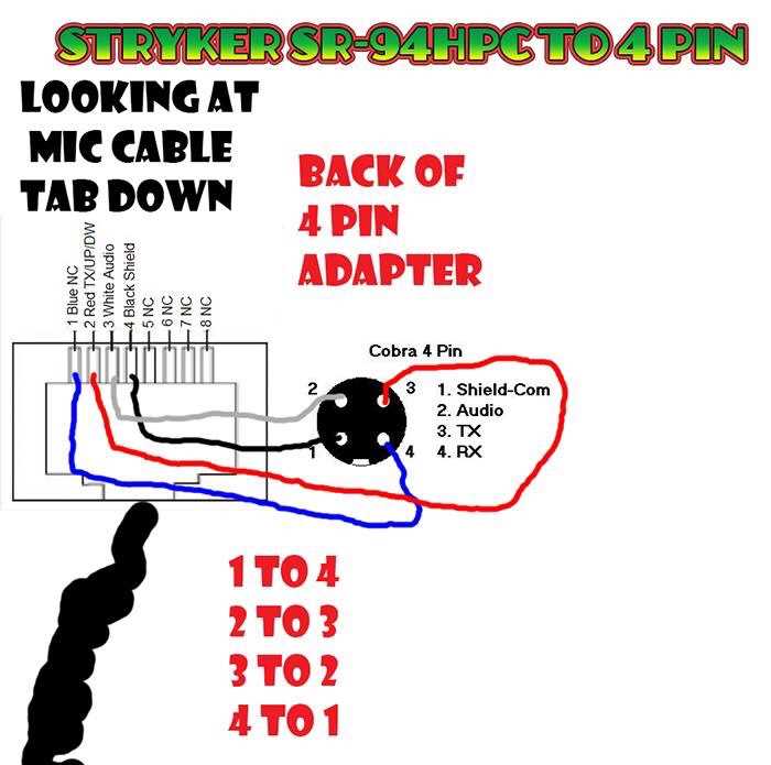 cb mic wiring diagram