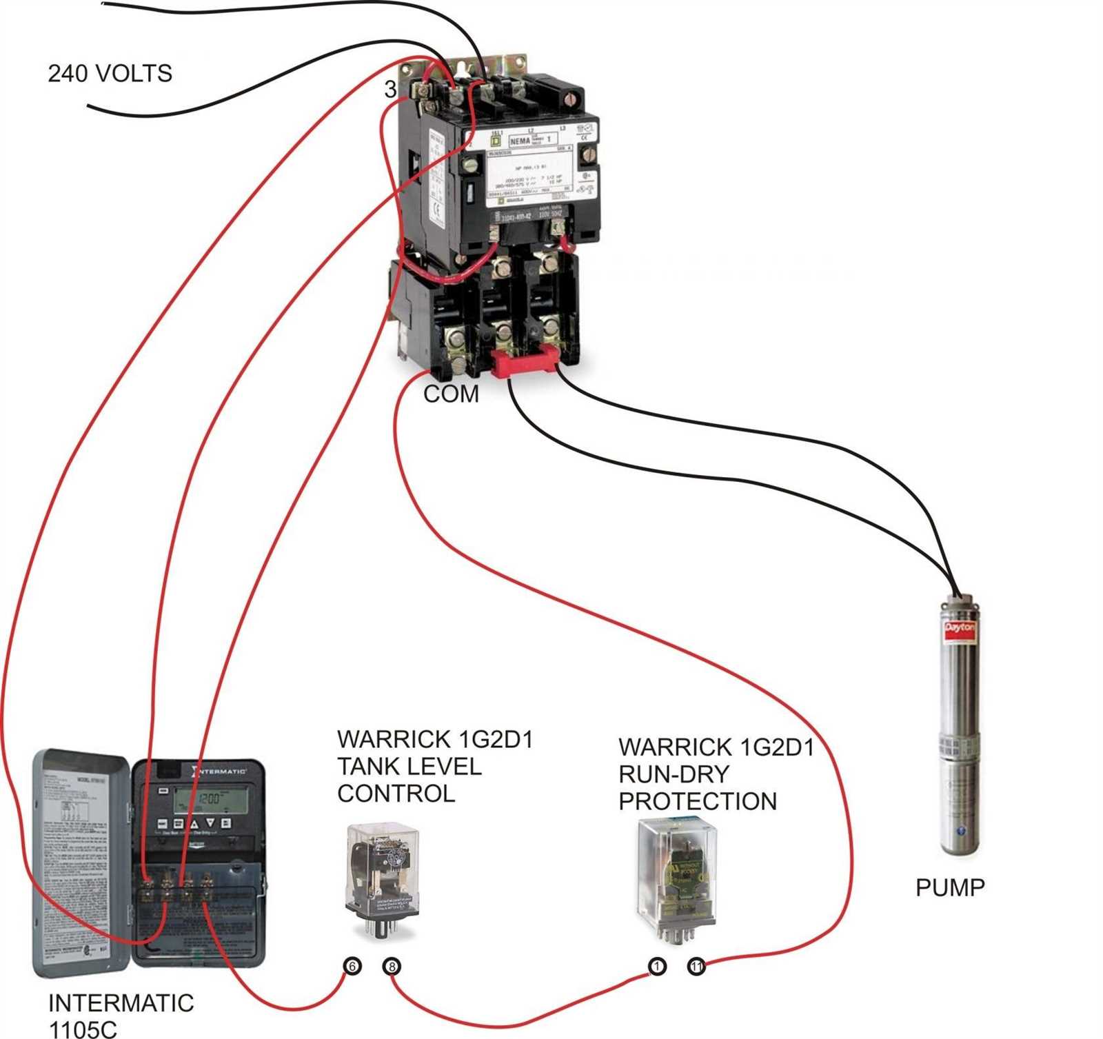 auxiliary contactor wiring diagram