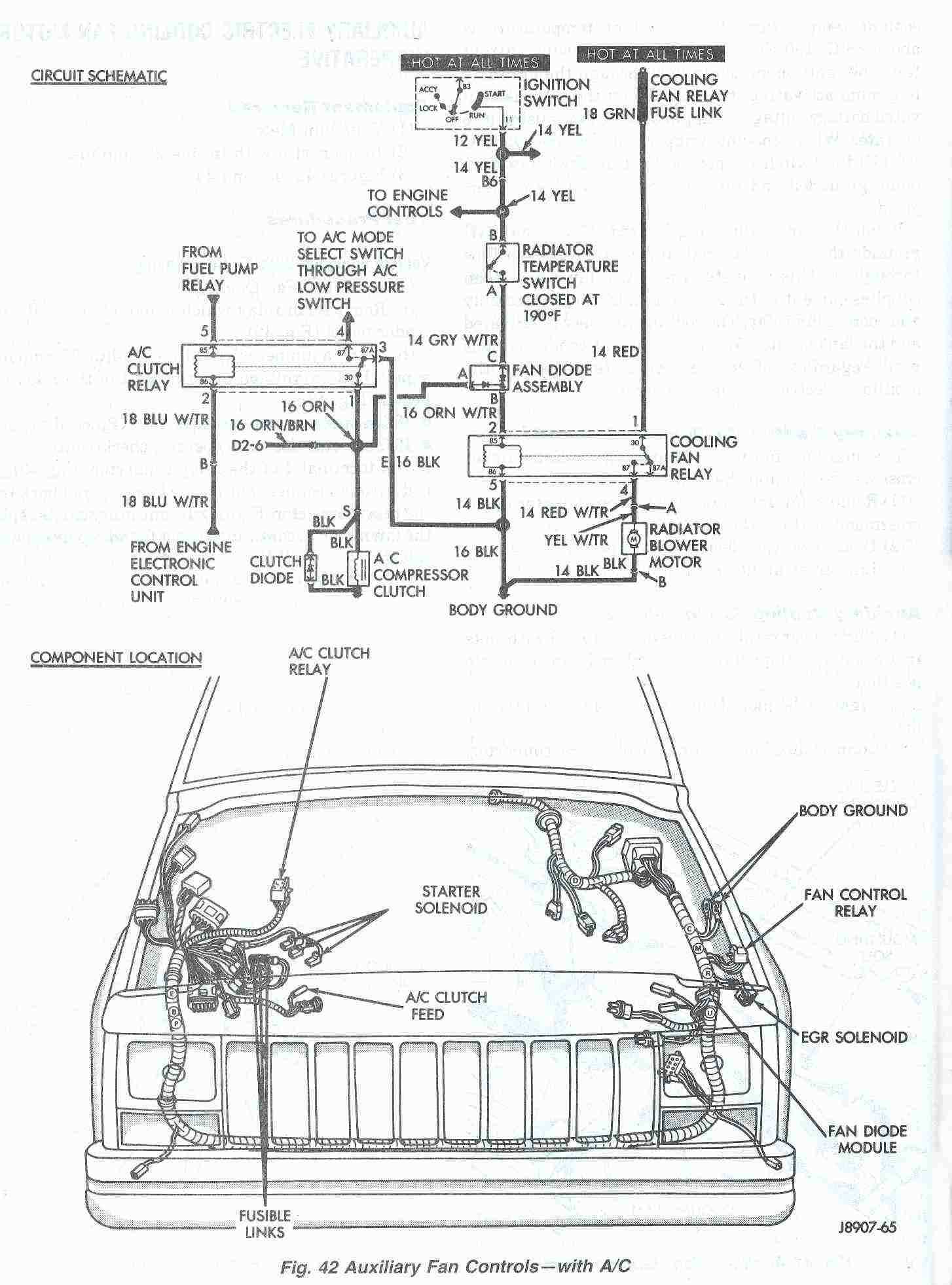 car electric fan wiring diagram