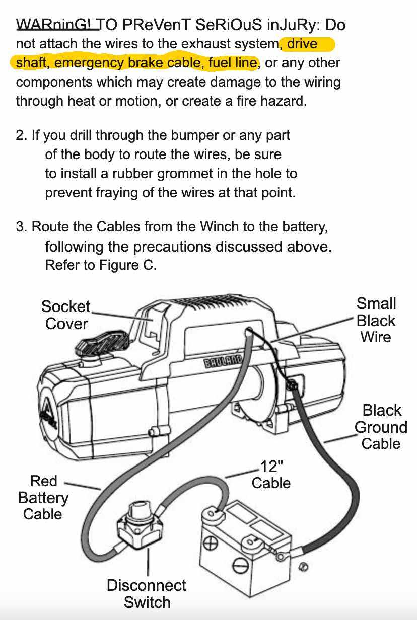 badlands 12000 lb winch wiring diagram