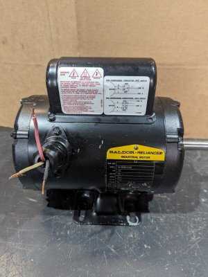 baldor industrial motor 3 phase wiring diagram