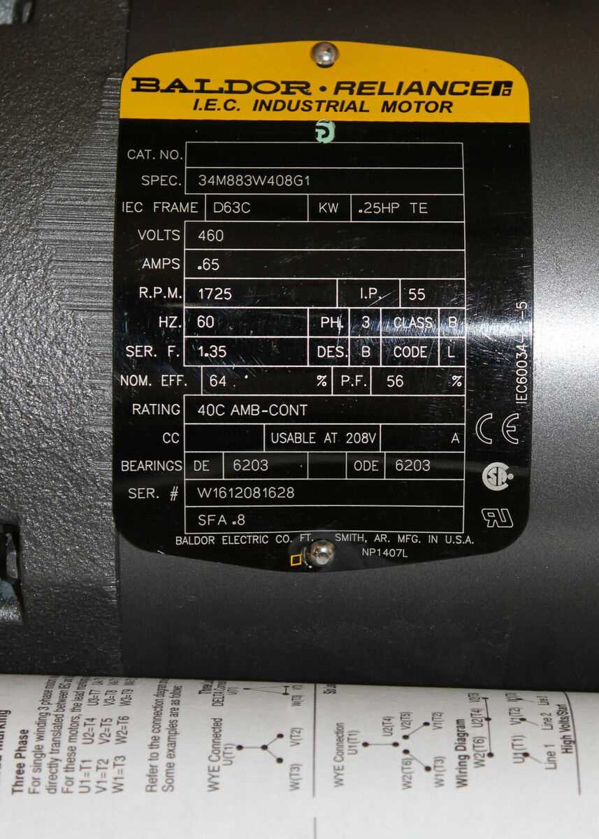 baldor motor wiring diagrams single phase