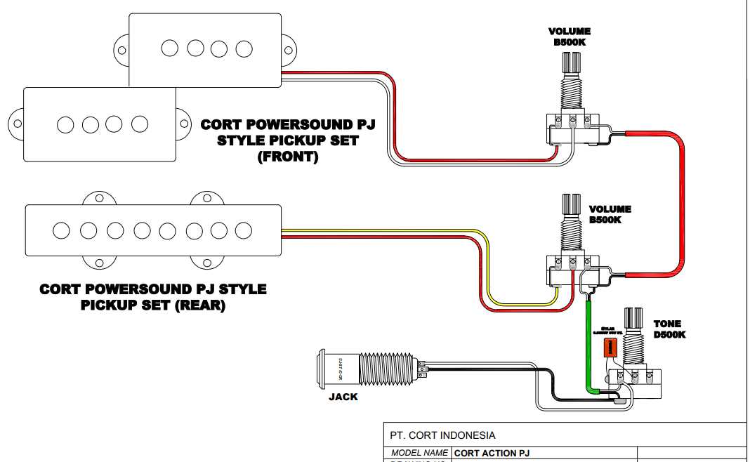 bass control knob wiring diagram