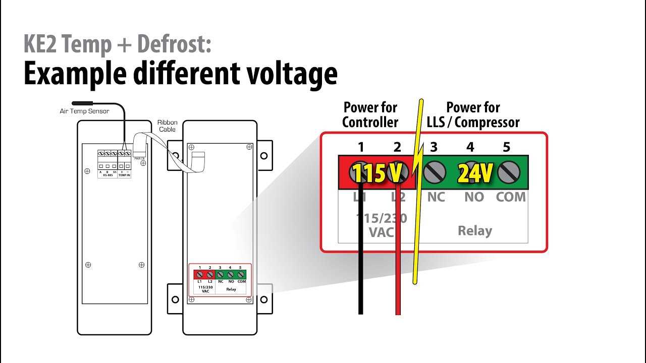 walk in cooler wiring diagram