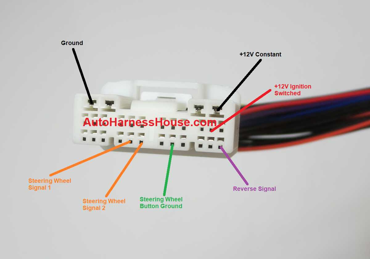 toyota rav4 stereo wiring diagram