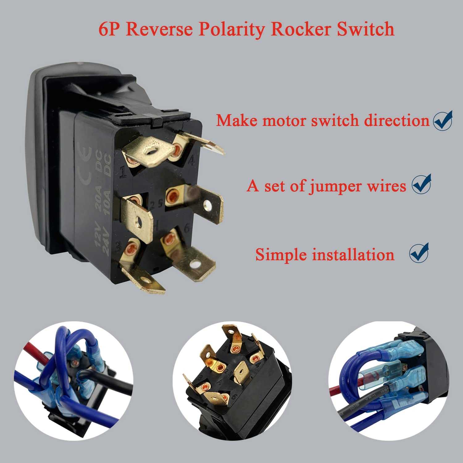 electric trailer jack switch wiring diagram