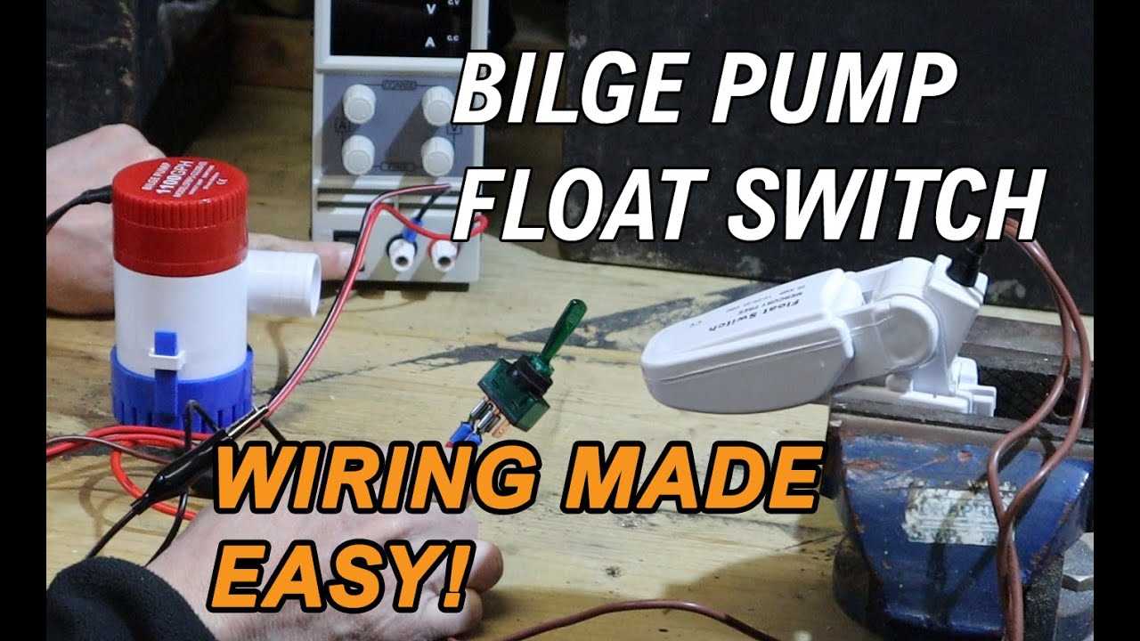 bilge pump wiring diagram with float switch