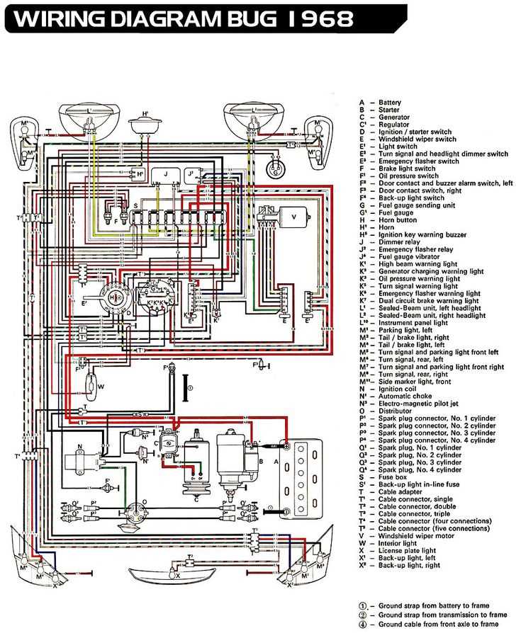 wiring diagram for 1973 vw beetle