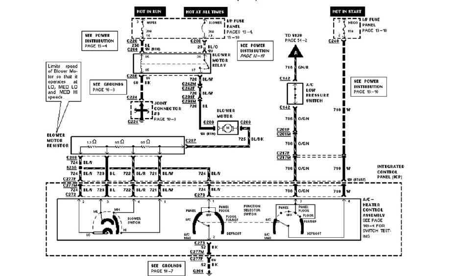 blower motor relay wiring diagram