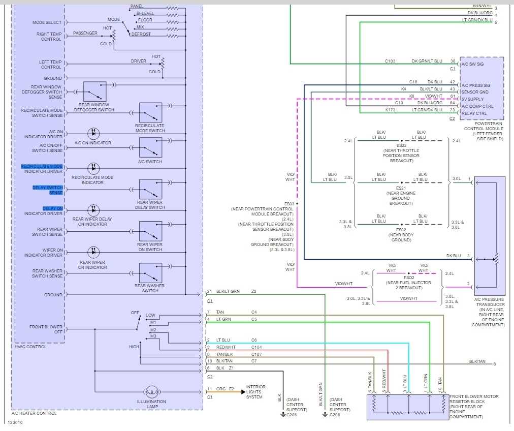 blower motor wiring diagram manual