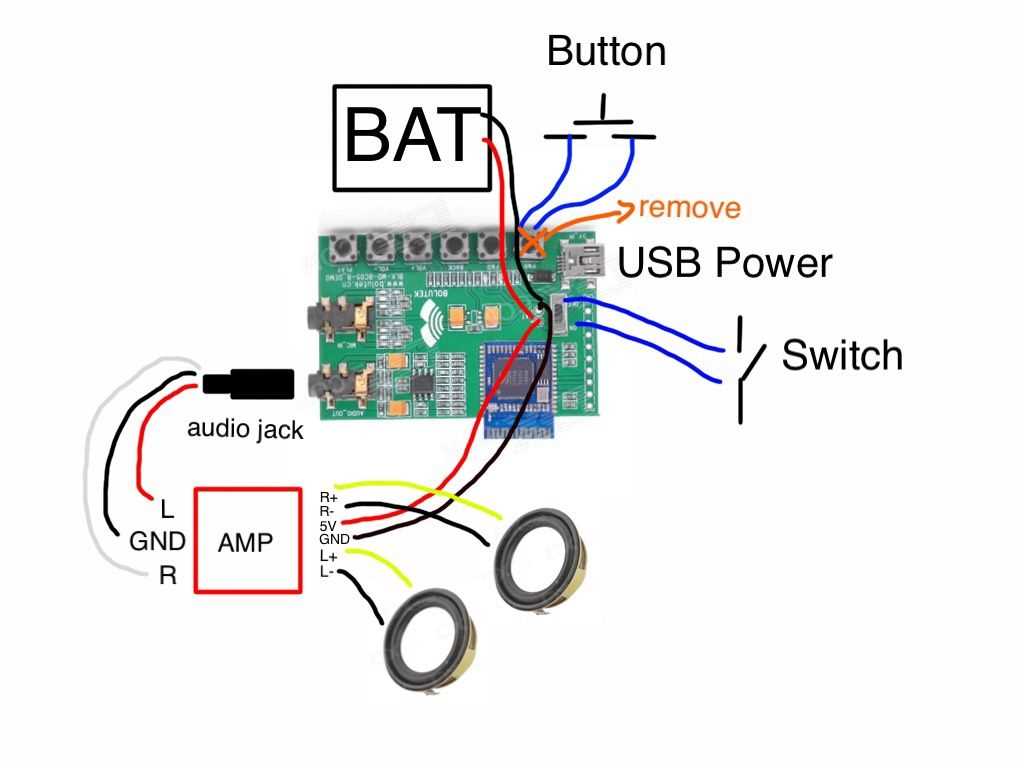 bluetooth speaker wiring diagram bluetooth speaker wiring diagram