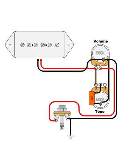 guitar wiring diagrams 2 pickups 1 volume 1 tone