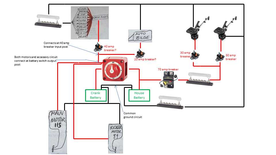 boat battery wiring diagram