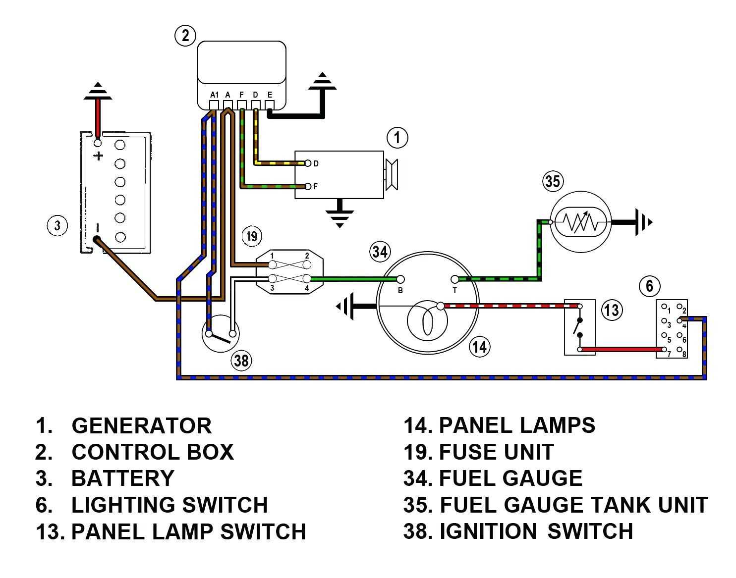 boat gas gauge wiring diagram