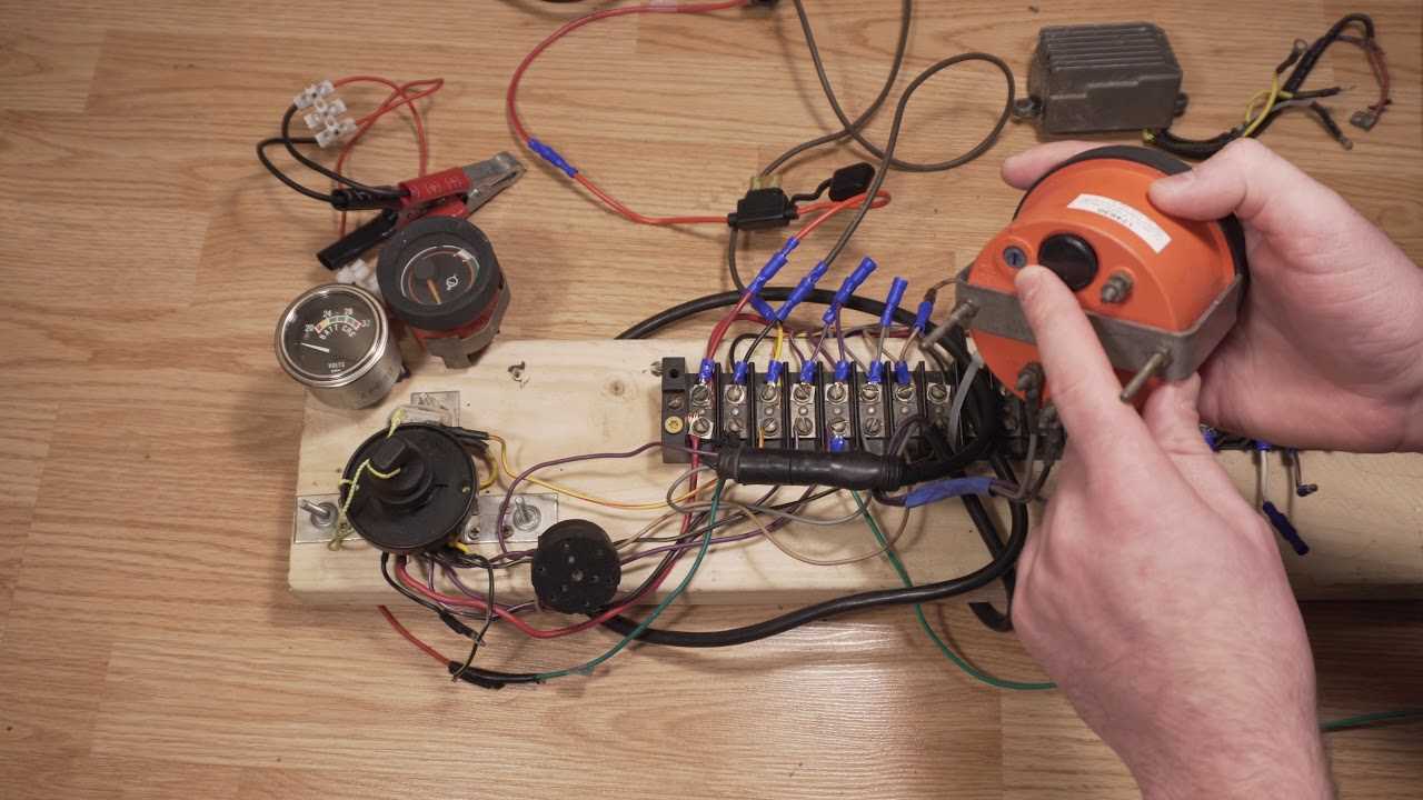 boat tachometer wiring diagram