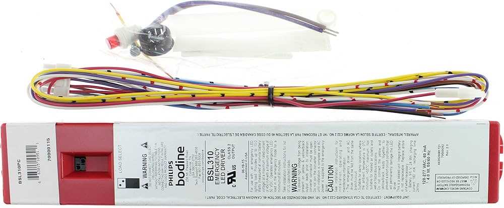 bodine bsl310 wiring diagram