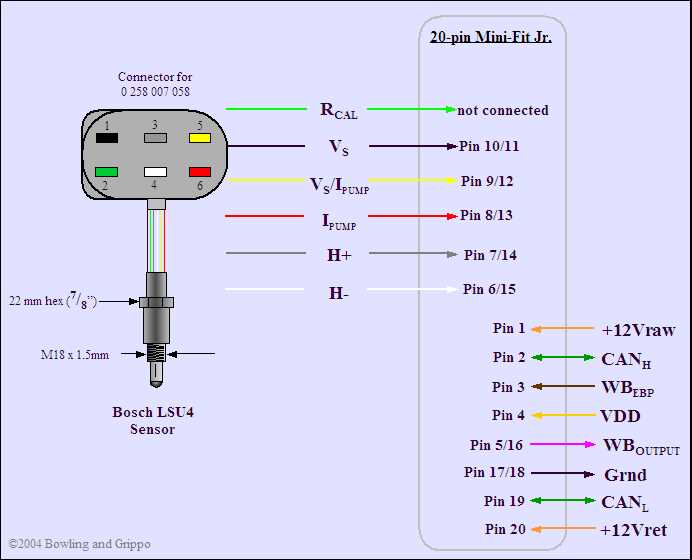 bosch 02 sensor wiring diagram