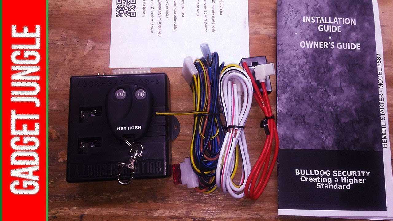 bulldog remote start wiring diagram