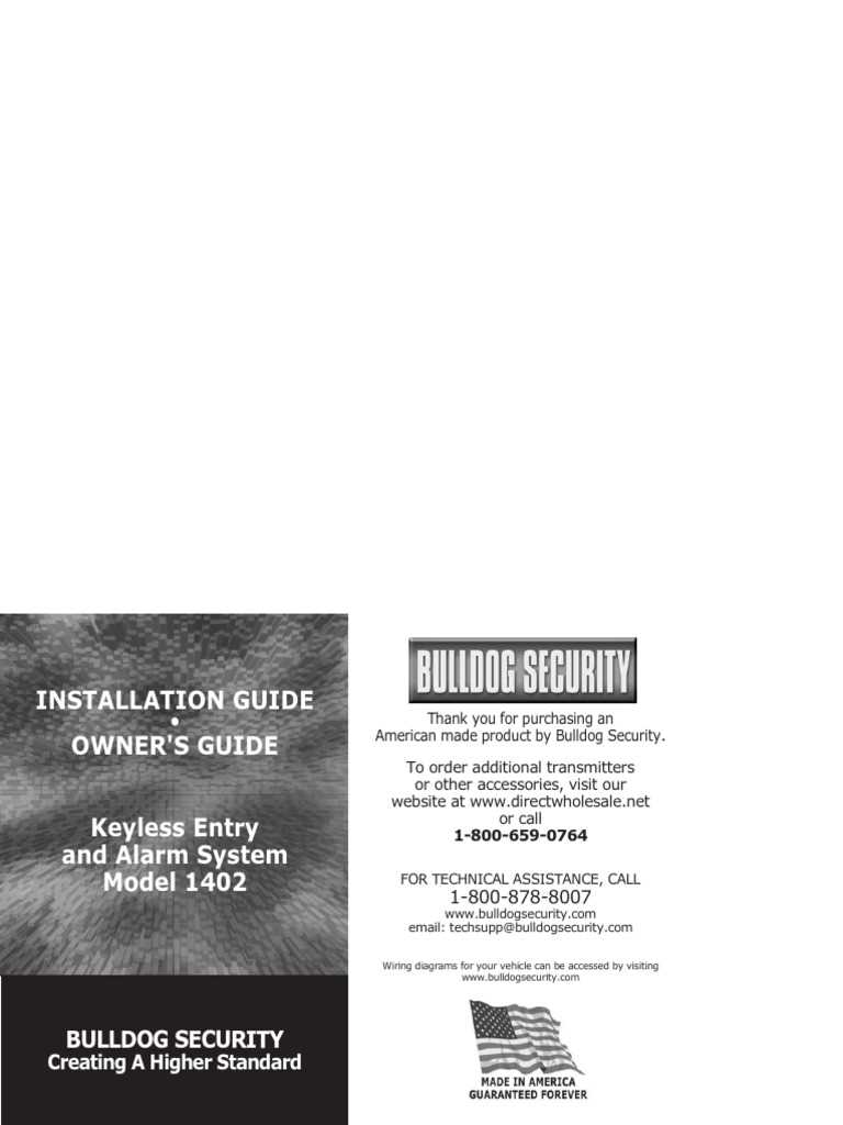 bulldogsecurity com wiring diagram