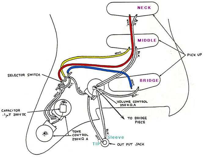 capacitor wiring diagram