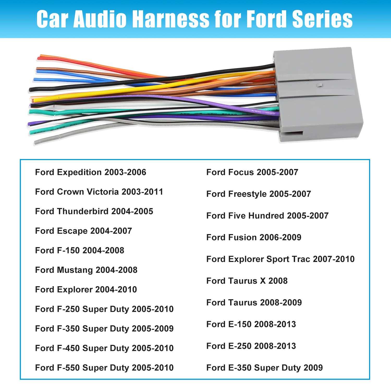 car stereo harness wiring diagram