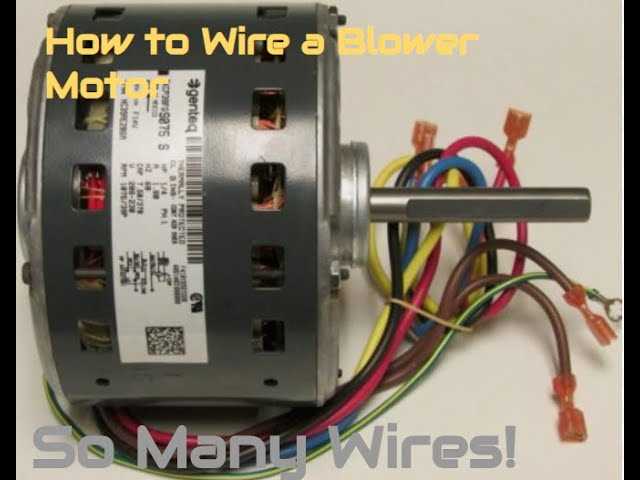 carrier 9 wire blower motor wiring diagram