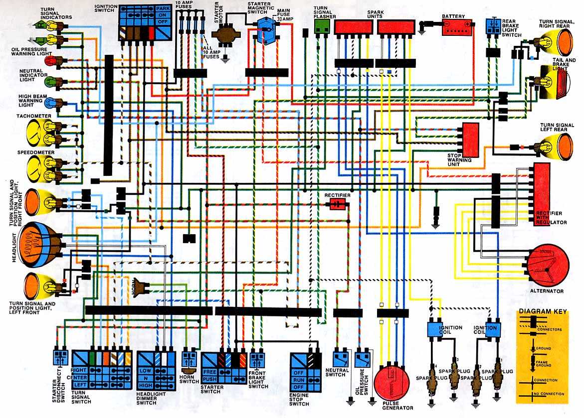 cb750k wiring diagram