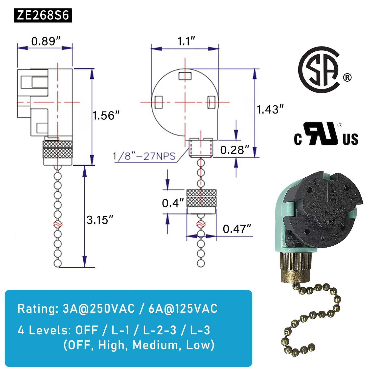 ceiling fan speed control switch wiring diagram