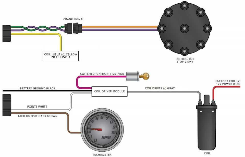 chevy msd distributor wiring diagram