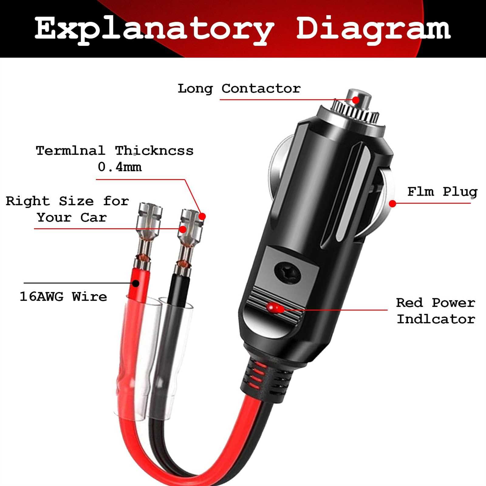 cigarette plug wiring diagram