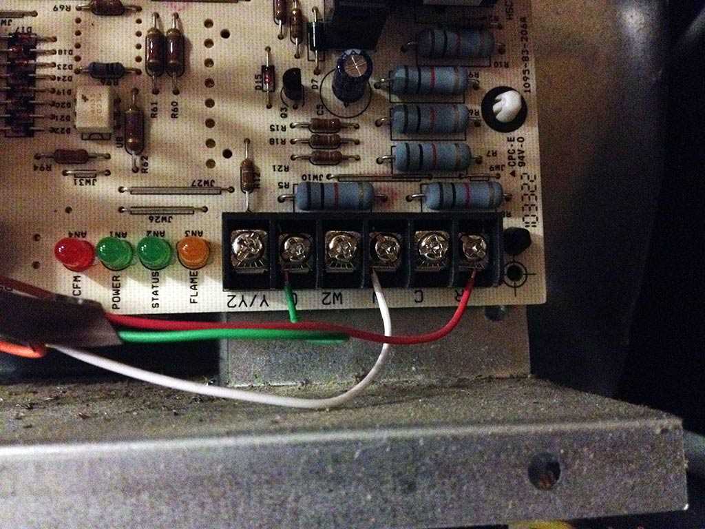 gas ruud furnace control board wiring diagram 3 wire thermostat