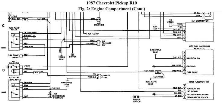 1987 chevy truck fuel tank switch wiring diagram