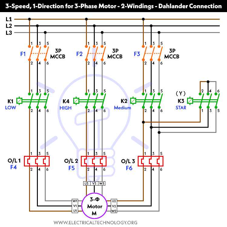 3 phase motor wiring diagram 9 leads