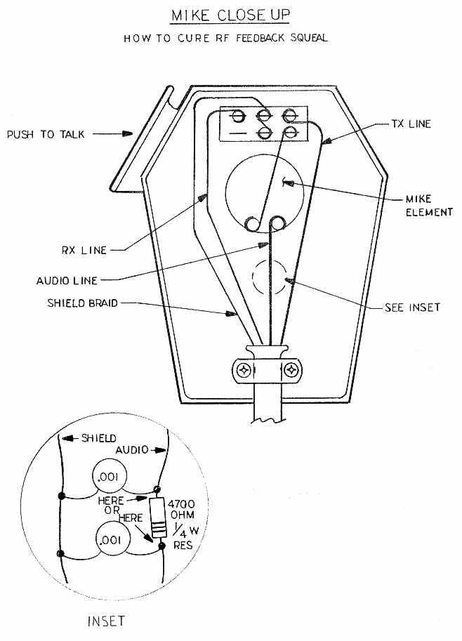 color wire 4 pin cb mic wiring diagram