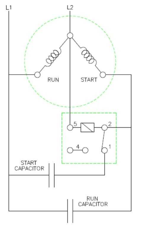 copeland compressor wiring diagram single phase